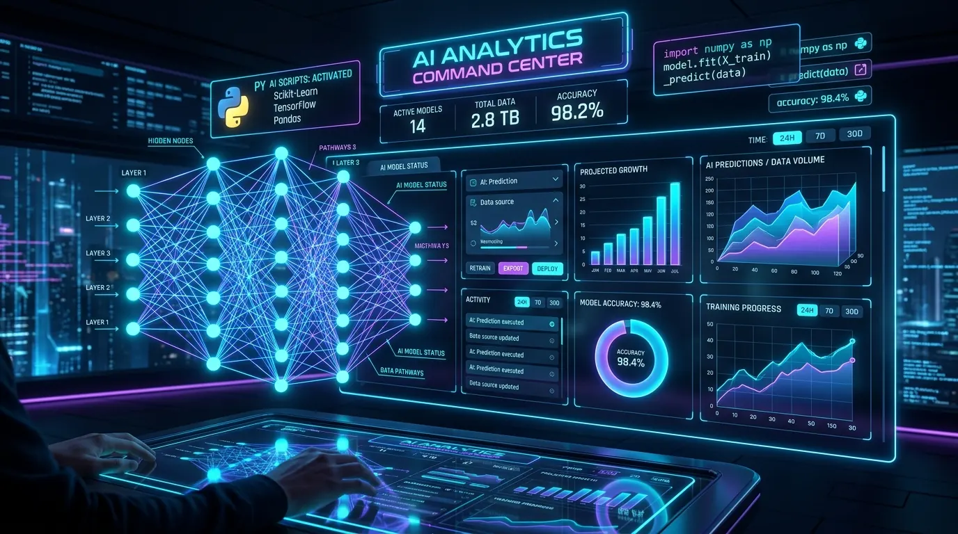 Data Analytics + AI (course visual)
