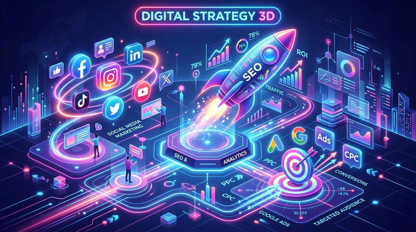 Digital Marketing (course visual)