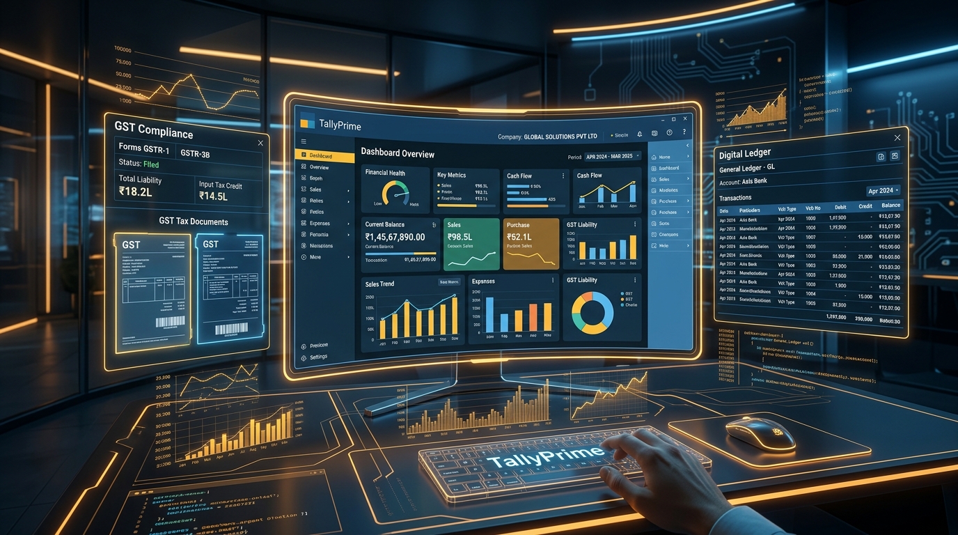 E-Accounting & Tally Prime